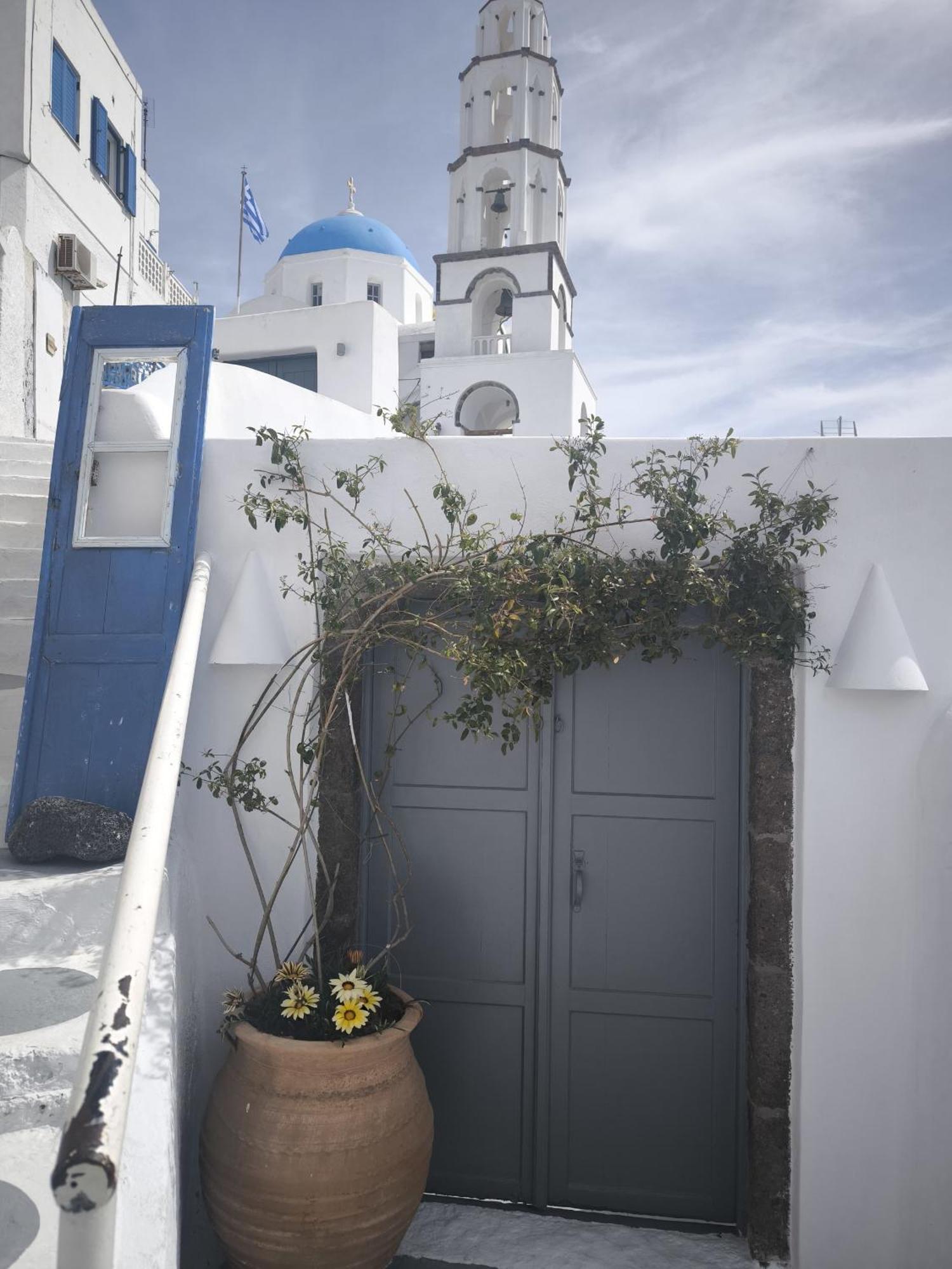 Imarkellis Santorini Pýrgos Exterior foto