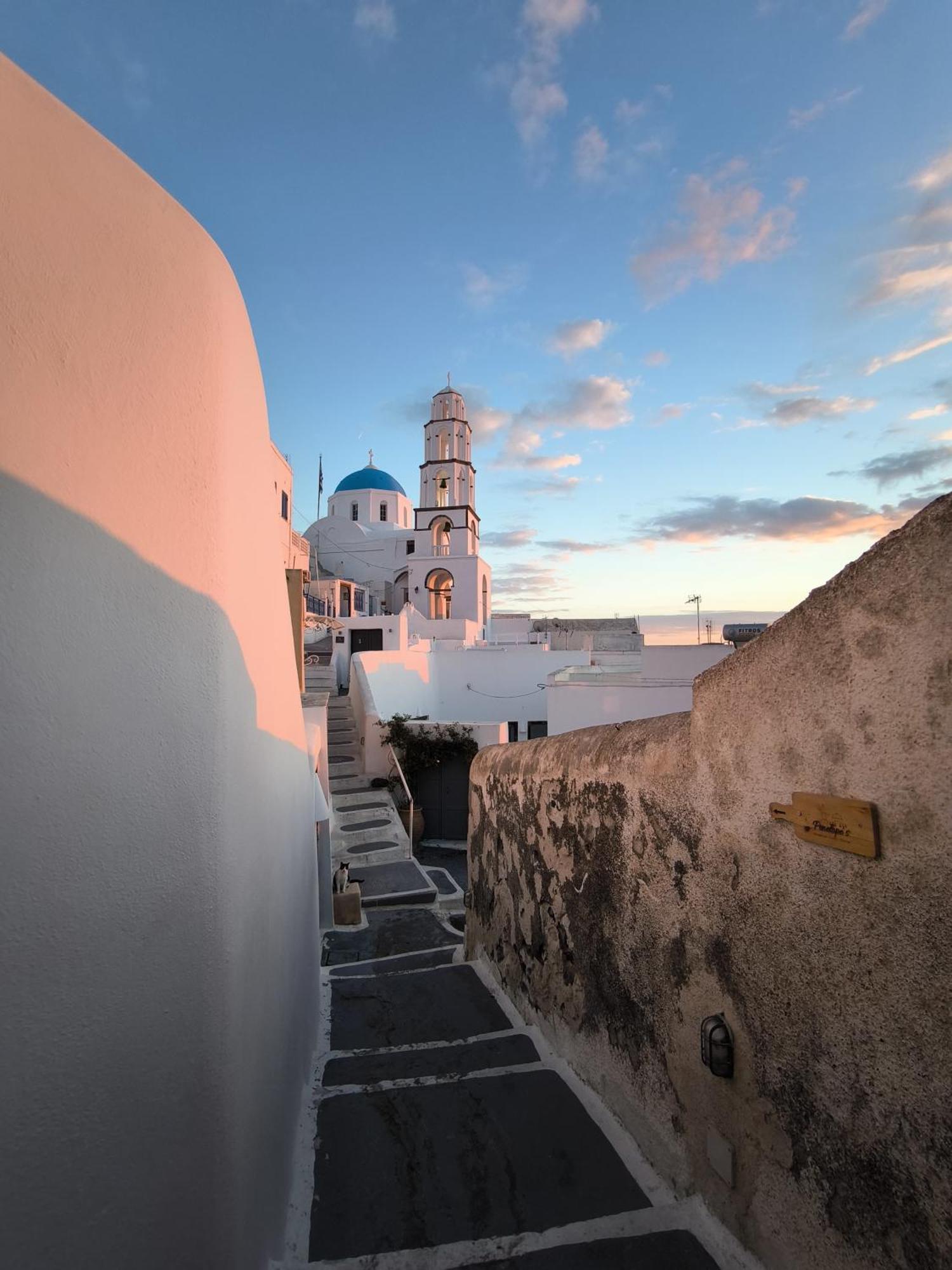 Imarkellis Santorini Pýrgos Exterior foto